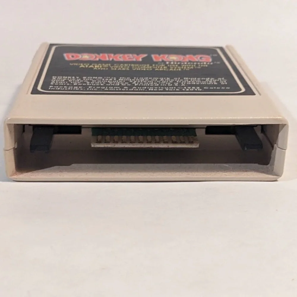 Vintage Atari 2600 Donkey Kong By Nitendo With Rare Manual Untested Coleco 1982
